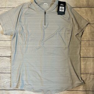 NWT Slazenger Women's Core Textured Blade Golf Polo